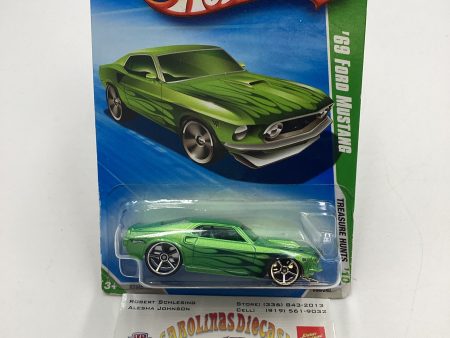 2010 Hot Wheels #56 69 Ford Mustang Treasure Hunt For Sale