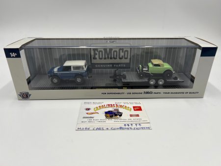 M2 Machines Auto Haulers FoMoCo 1976 Ford Bronco & 1932 Ford Roadster R68 Cheap