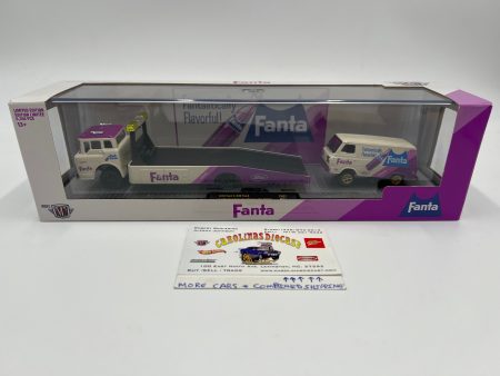 M2 Machines Auto Haulers Fanta 1970 Ford C-600 Truck & 1964 Ford Econoline Delivery Van Gasser TW07 Sale