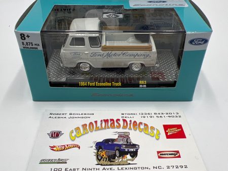 M2 Machines Econoline 1964 Ford Econoline Truck White R63 Fashion