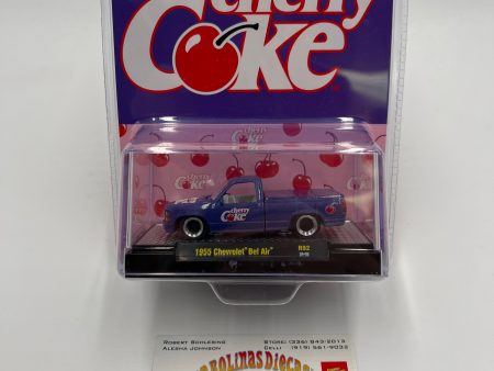 2024 M2 Machines Cherry Coke 1988 GMC Sierra 1500 Custom Purple Base Error (1955 Chevrolet Bel Air) Online Hot Sale