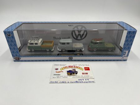 M2 Machines Auto Haulers VW 1960 VW Double Cab Truck USA Models R65 Hot on Sale