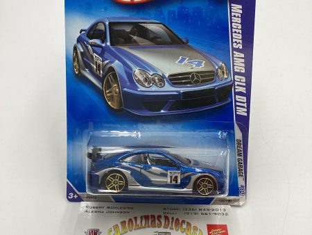 2009 Hot Wheels Dream Garage #152 Mercedes AMG CLK DTM Blue 90G Online Hot Sale