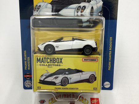 Matchbox Collectors #3 Pagani Huayra Roadsters White 171B Fashion