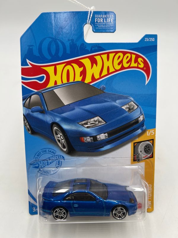 2021 Hot Wheels Turbo #23 Nissan 300ZX Twin Turbo Blue 82B Supply