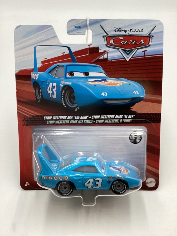 Disney Pixar Cars Strip Weathers Aka The King Blue 140B Online now