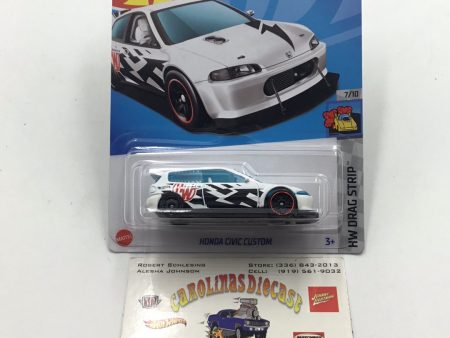 2023 hot wheels #172 Honda Civic Custom 75E Supply