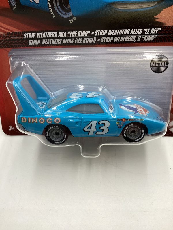 Disney Pixar Cars Strip Weathers Aka The King Blue 140B Online now