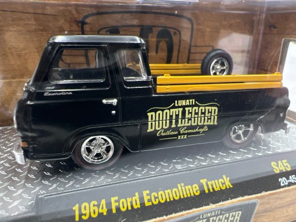 M2 Machines Bootlegger 1964 Ford Econoline Truck Black S45 Supply