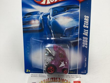 2008 Hot Wheels All Stars #56 Hyper Mite Purple FF3 Sale