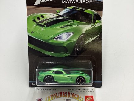 2017 Hot Wheels Forza Motorsport #5 13 SRT Viper Green Light Vein Front 154C Cheap