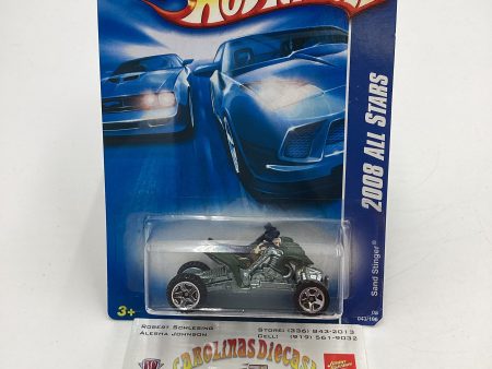 2008 Hot Wheels All Stars #43 Sand Stinger Green EE5 For Cheap