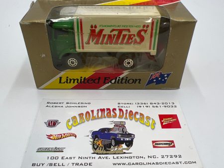 Matchbox Australian Collectors Model #72 Delivery Truck Minties For Cheap