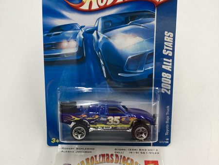 2008 Hot Wheels All Stars #71 Toyota Baja Truck Blue 94E Cheap