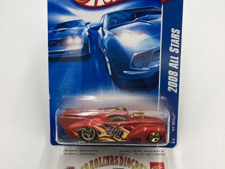 2008 Hot Wheels All Stars #61 41 Willy’s Burnt Orange AA3 Sale