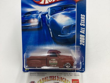 2008 Hot Wheels All Stars #42 La Troca Brown 16A For Cheap