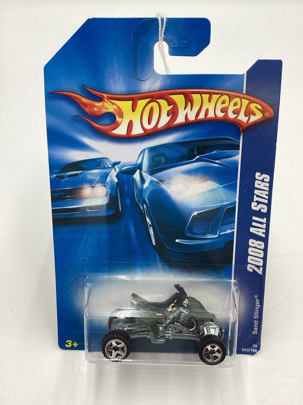 2008 Hot Wheels All Stars #43 Sand Stinger Green EE5 For Cheap