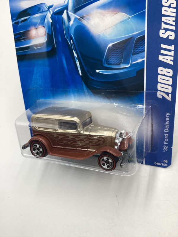 2008 Hot Wheels All Stars #49 32 Ford Delivery Gold 31C Supply