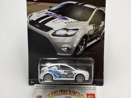 2017 Hot Wheels Forza Motorsport 09 Ford Focus RS White 154C For Sale