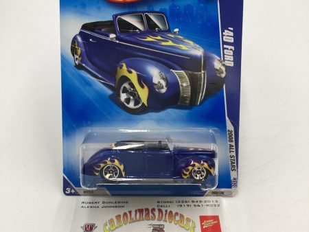 2008 Hot Wheels All Stars #69 1940 Ford Blue 34E Online