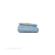 Chanel 19 Short Flap Wallet Cloud Blue Lambskin Cheap