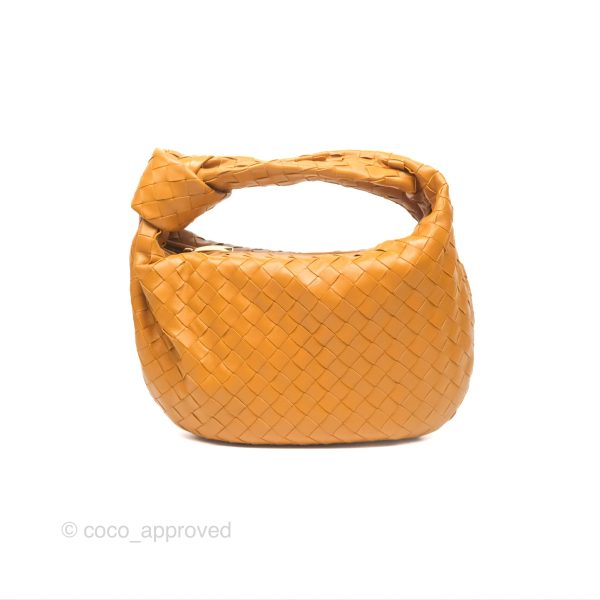 Bottega Veneta Teen Jodie Caramel Intrecciato Lambskin Supply