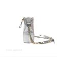 Chanel Large Gabrielle Hobo Metallic Silver Aged Calfskin Mixed Hardware Online now