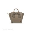 Celine Nano Luggage in Souris Drummed Calfskin For Cheap