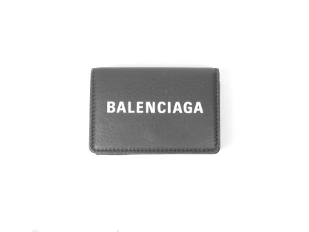 Balenciaga Mini Wallet Grey Online