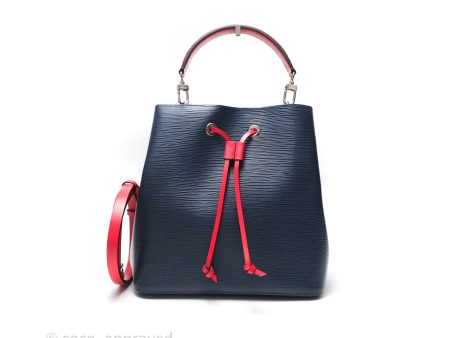 Louis Vuitton Neonoe MM Navy   Red Epi Discount