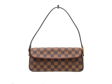 Louis Vuitton Damier Decorator Ebene Shoulder Bag For Discount