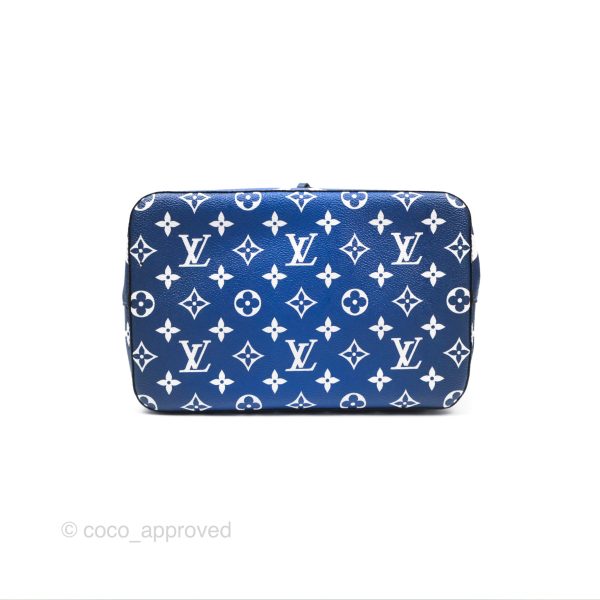 Louis Vuitton Escale Néonoé MM Monogram Blue Supply