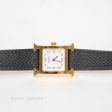 Hermès Heure H TPM Watch Black & Gold Epsom Gold Hardware Supply