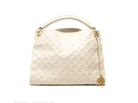 Louis Vuitton Artsy Monogram Empreinte MM Ivory For Sale