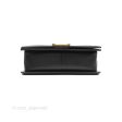 Chanel Medium Boy Quilted Black Caviar Aged Gold Hardware Fashion