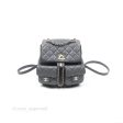 Chanel Duma Backpack Medium Grey Caviar Gold Hardware on Sale