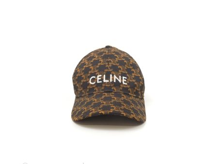 Celine Baseball Cap Cotton Triomphe Cheap