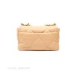 Chanel 19 Small Beige Mixed Hardware on Sale