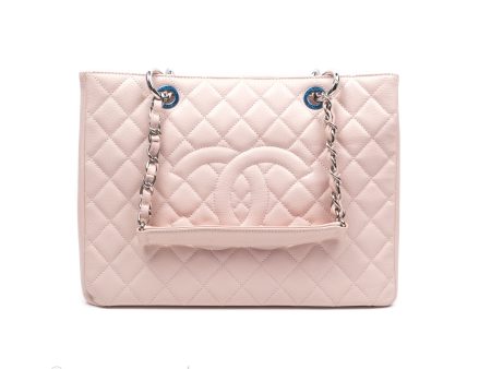 Chanel GST Pink Caviar Silver Hardware Cheap