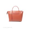 Celine Micro Belt Bag Terracotta Smooth Leather Gold Hardware Online Hot Sale