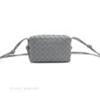 Bottega Veneta Mini Loop Camera Bag Intrecciato Lambskin Thunder Discount