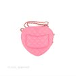 Chanel Large Heart Bag Pink Lambskin Gold Hardware 22S Fashion