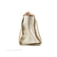 Chanel Large Deauville Beige Brown Tweed Gold Hardware Cheap