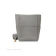 Celine Sangle Bucket Bag Grained Calfskin Grey Discount