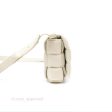 Bottega Veneta Padded Cassette Shoulder Bag Intrecciato Chalk Paper Calfskin Hot on Sale