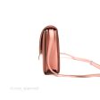 Celine Medium Classic Box Flap Light Pink Box Calfskin Silver Hardware For Cheap