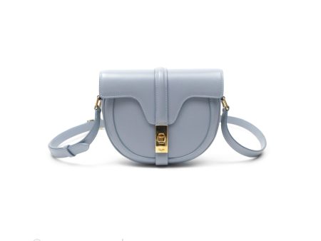 Celine Small Besace 16 Arctic Blue Natural Calfskin Cheap