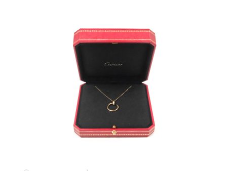 Cartier Juste Un Clou Necklace Diamonds Yellow Gold Online Hot Sale