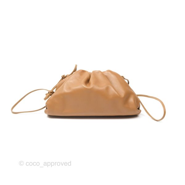 Bottega Veneta The Mini Pouch Camel Butter Calfskin Online