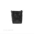 Bottega Veneta Small Cassette Bucket Bag Black Lambskin For Cheap